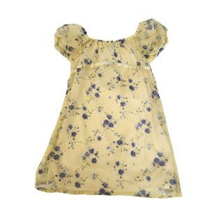 Zoey Pastel Girls Floral Dress Size 5